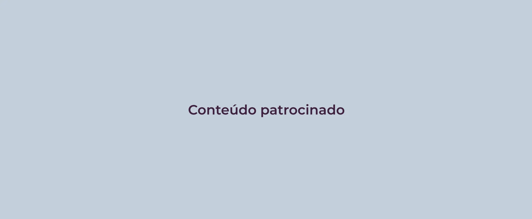 Conteúdo patrocinado